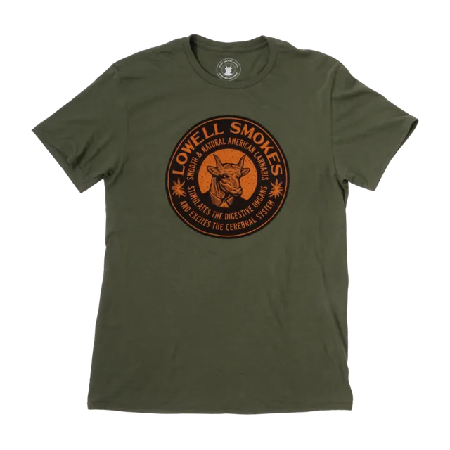 Green Bull's Head Tee